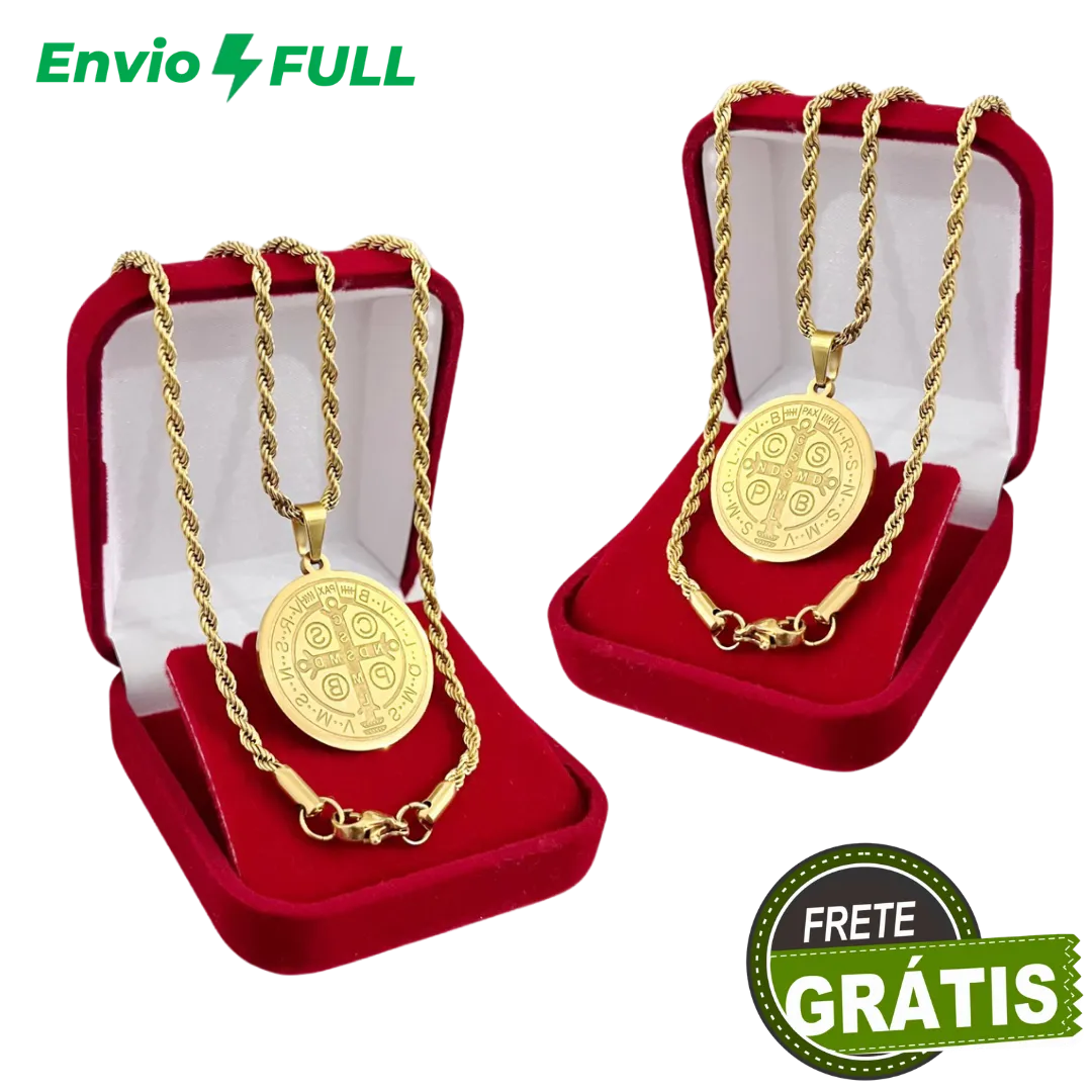 Colar São Bento — detalhes